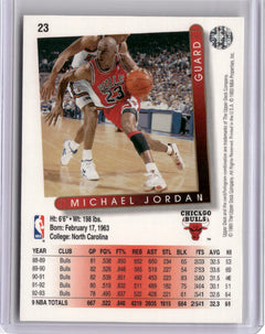 1994-95 Upper Deck #23 Michael Jordan Michael Jordan He's Back Reprints-2