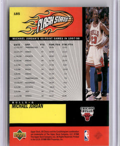 1998-99 UD Choice #185 Michael Jordan-2