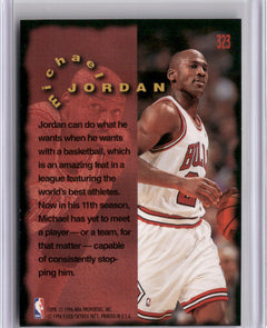 1995-96 Fleer #323 Michael Jordan-2
