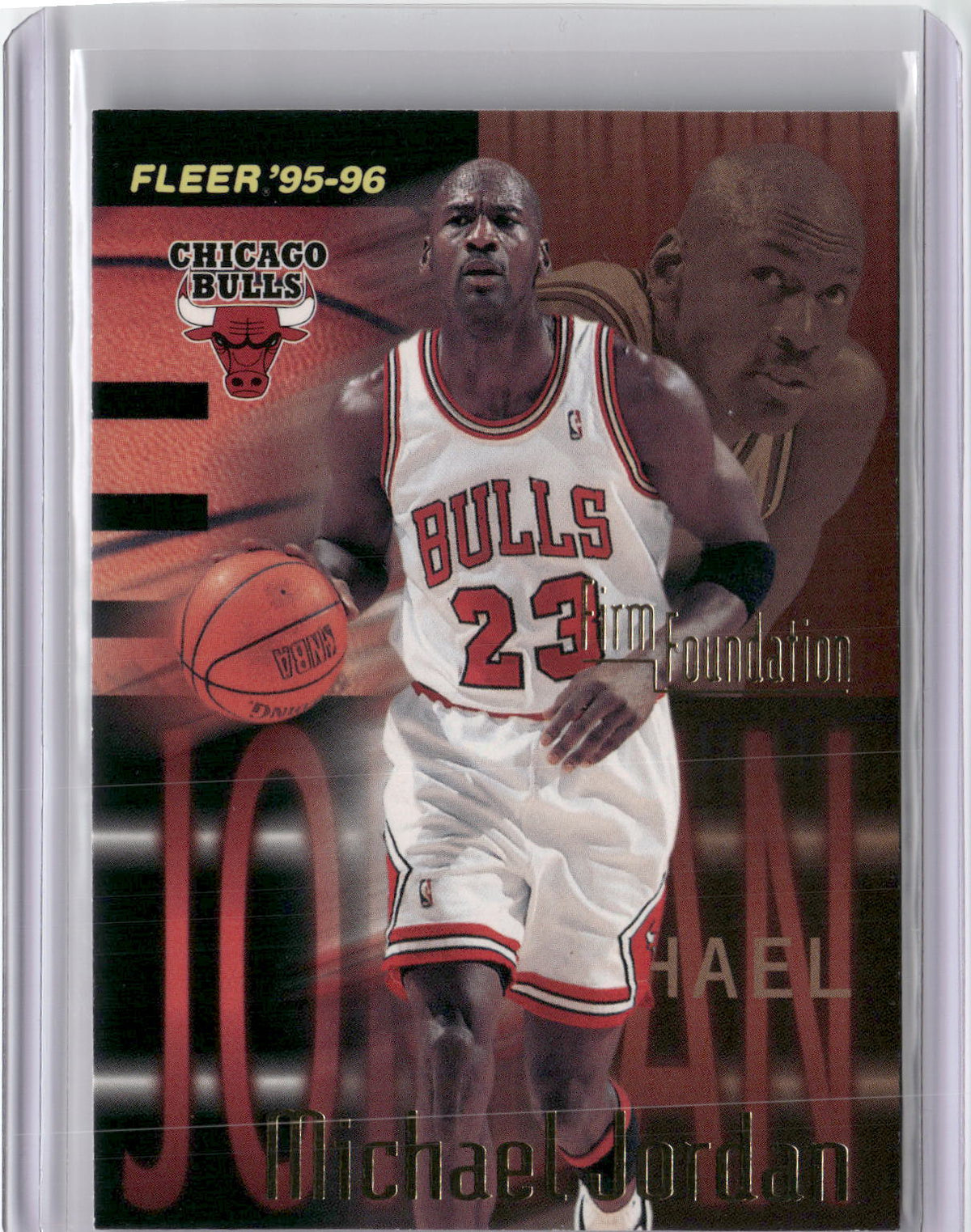 1995-96 Fleer #323 Michael Jordan-1