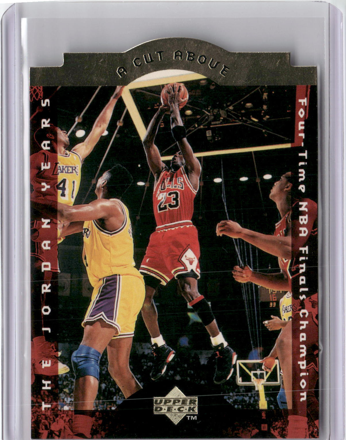 1996-97 Collector's Choice #CA8 Michael Jordan A Cut Above: The Jordan Years