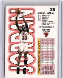 1993-94 Fleer #28 Michael Jordan-2