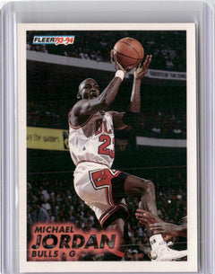 1993-94 Fleer #28 Michael Jordan-1