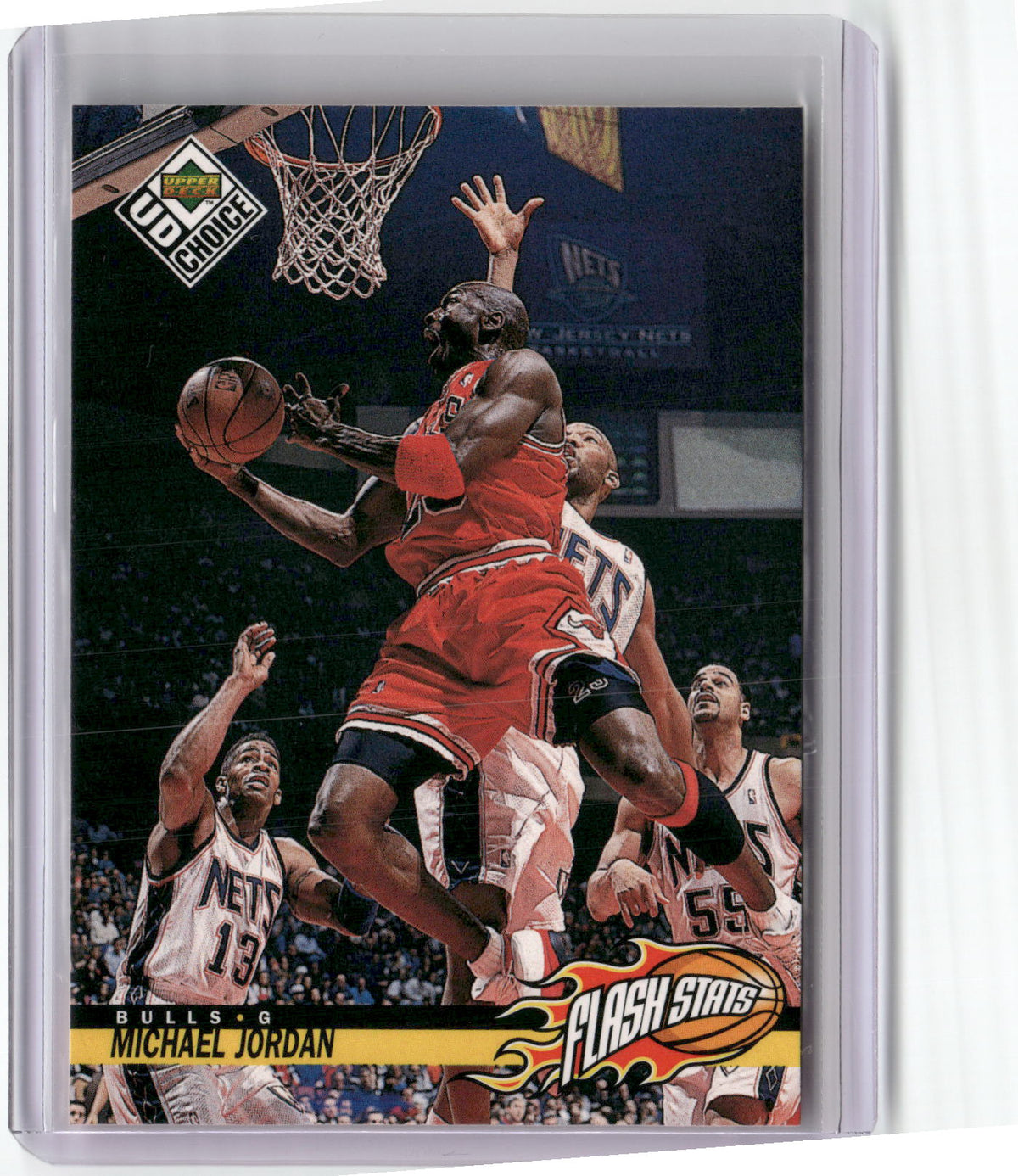 1998-99 UD Choice #159 Michael Jordan-1
