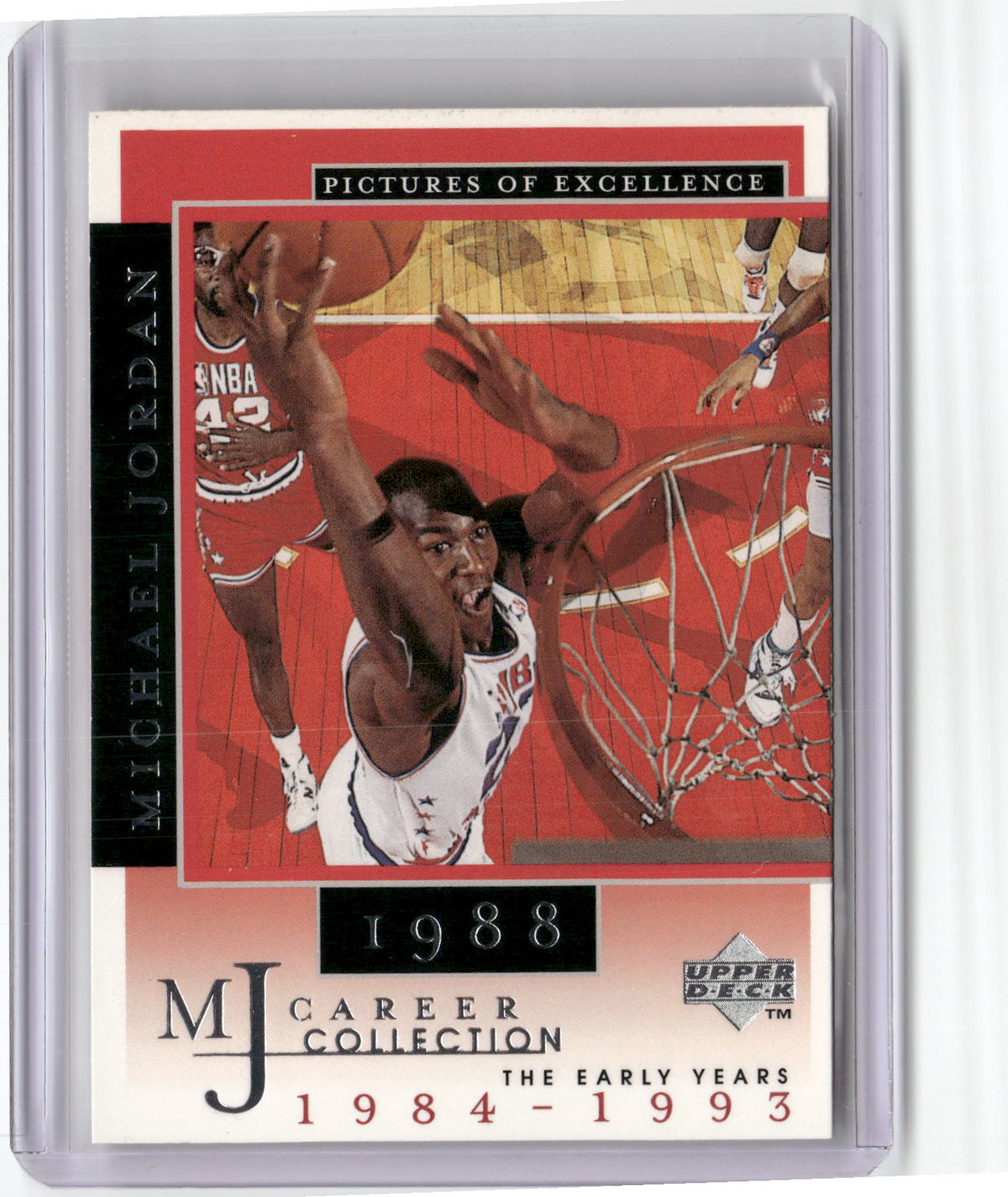 1998 Upper Deck Michael Jordan Career Collection #12 Michael Jordan