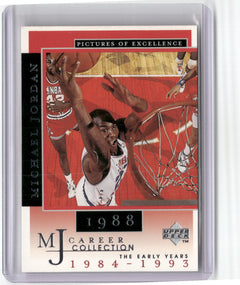1998 Upper Deck Michael Jordan Career Collection #12 Michael Jordan-1