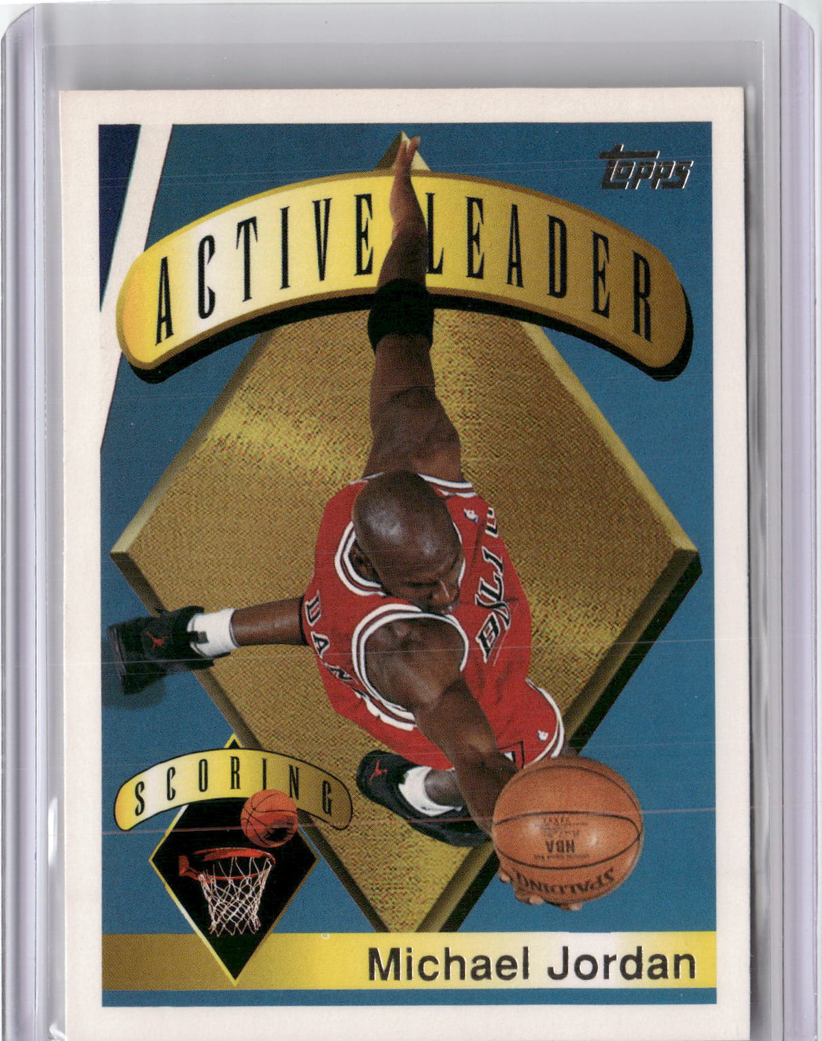 1995-96 Topps #1 Michael Jordan