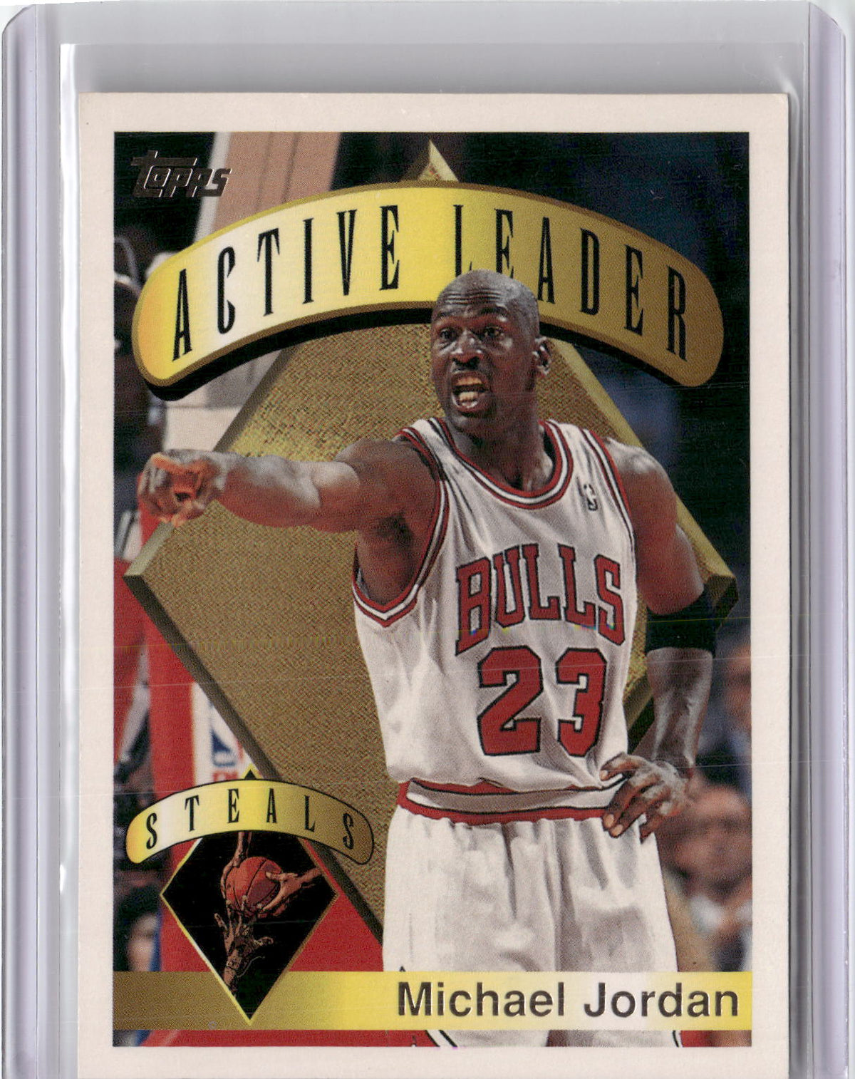 1995-96 Topps #4 Michael Jordan-1