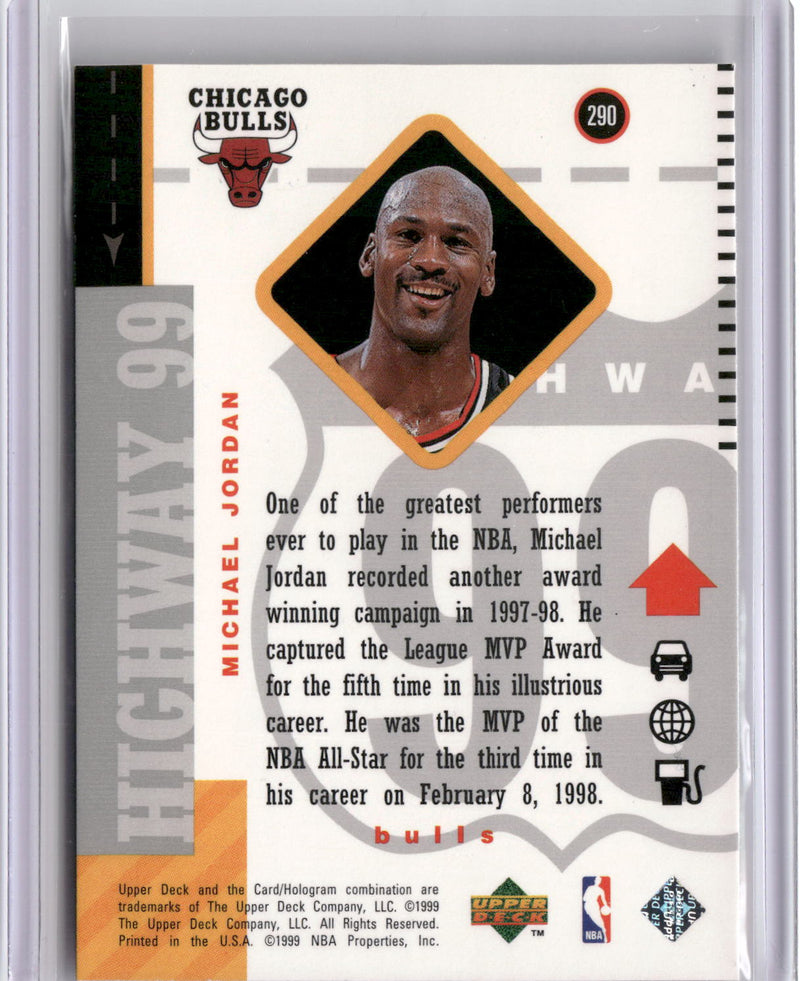 1998-99 Upper Deck #290 Michael Jordan-2