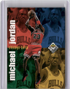 1998-99 UD Choice #200 Michael Jordan-1