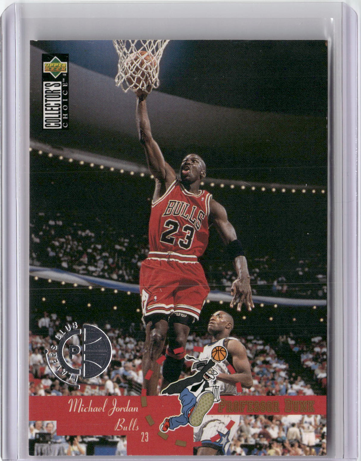 1995-96 Collector's Choice #195 Michael Jordan Player's Club-1
