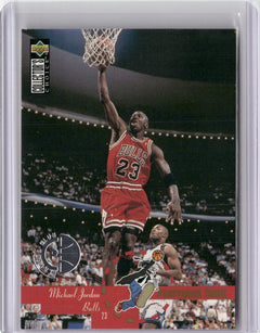1995-96 Collector's Choice #195 Michael Jordan Player's Club-1