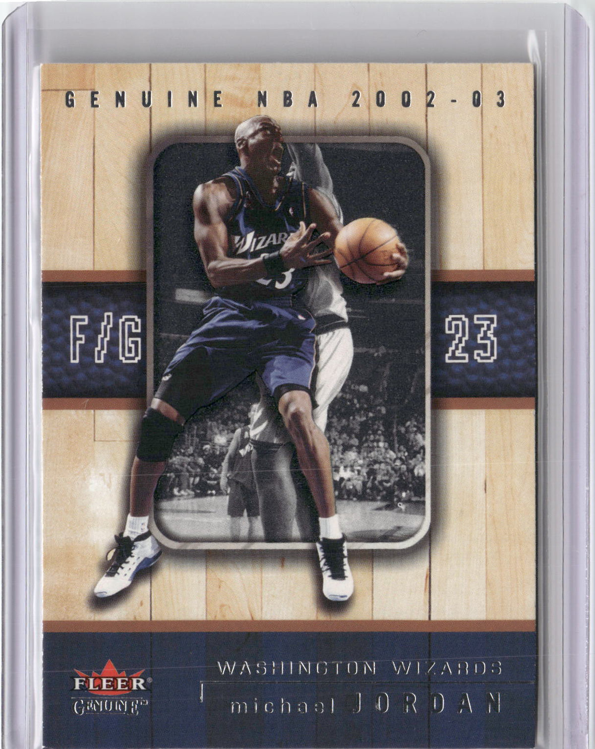 2002-03 Fleer Genuine #23 Michael Jordan