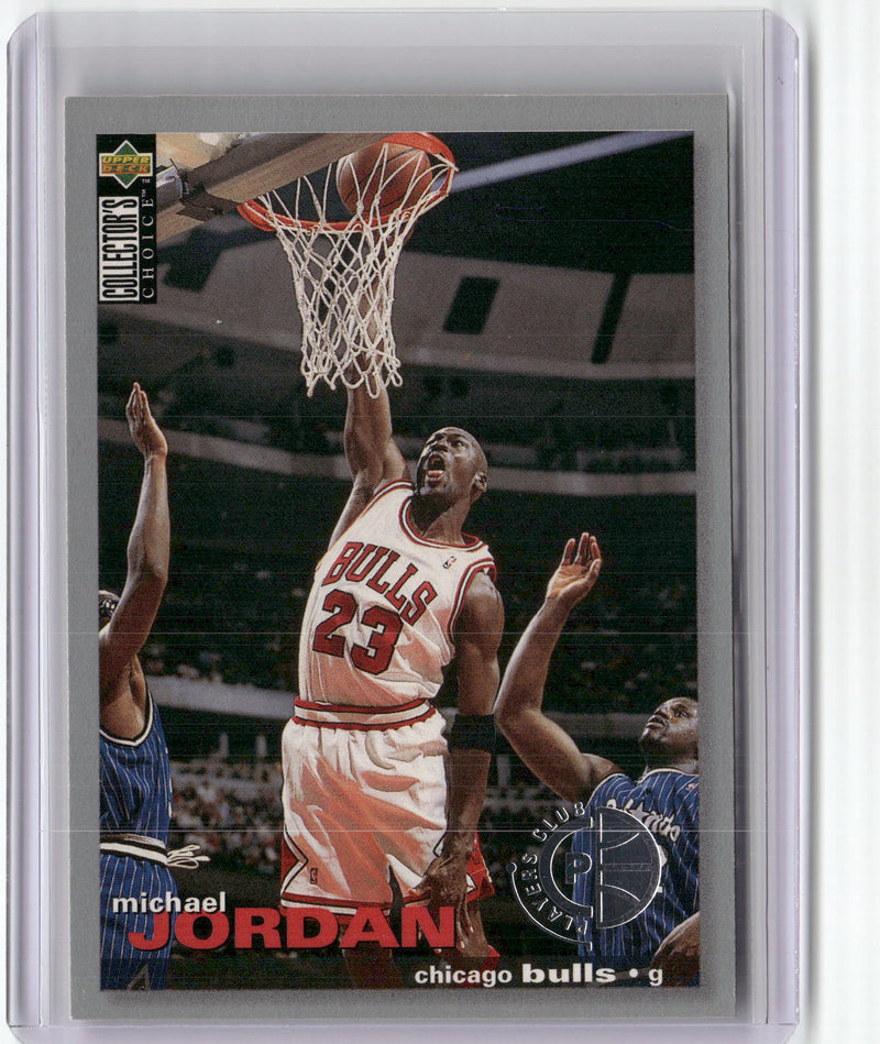 1995-96 Collector's Choice #45 Michael Jordan Player's Club-1