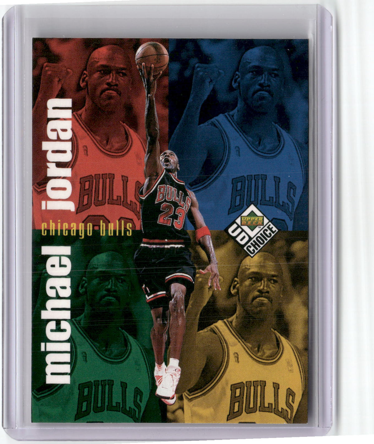 1998-99 UD Choice #199 Michael Jordan-1
