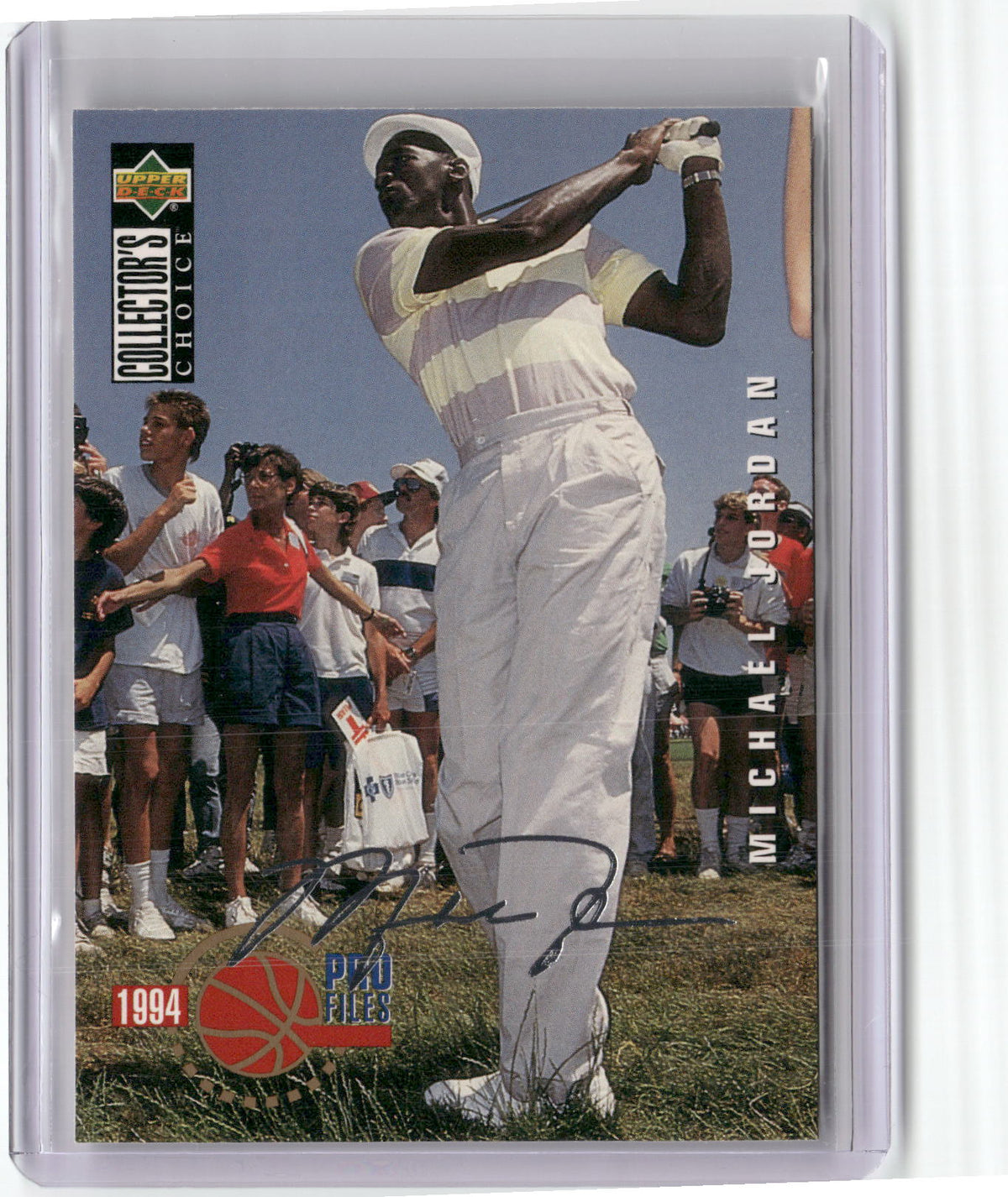 1994-95 Collector's Choice #204 Michael Jordan Silver Signature