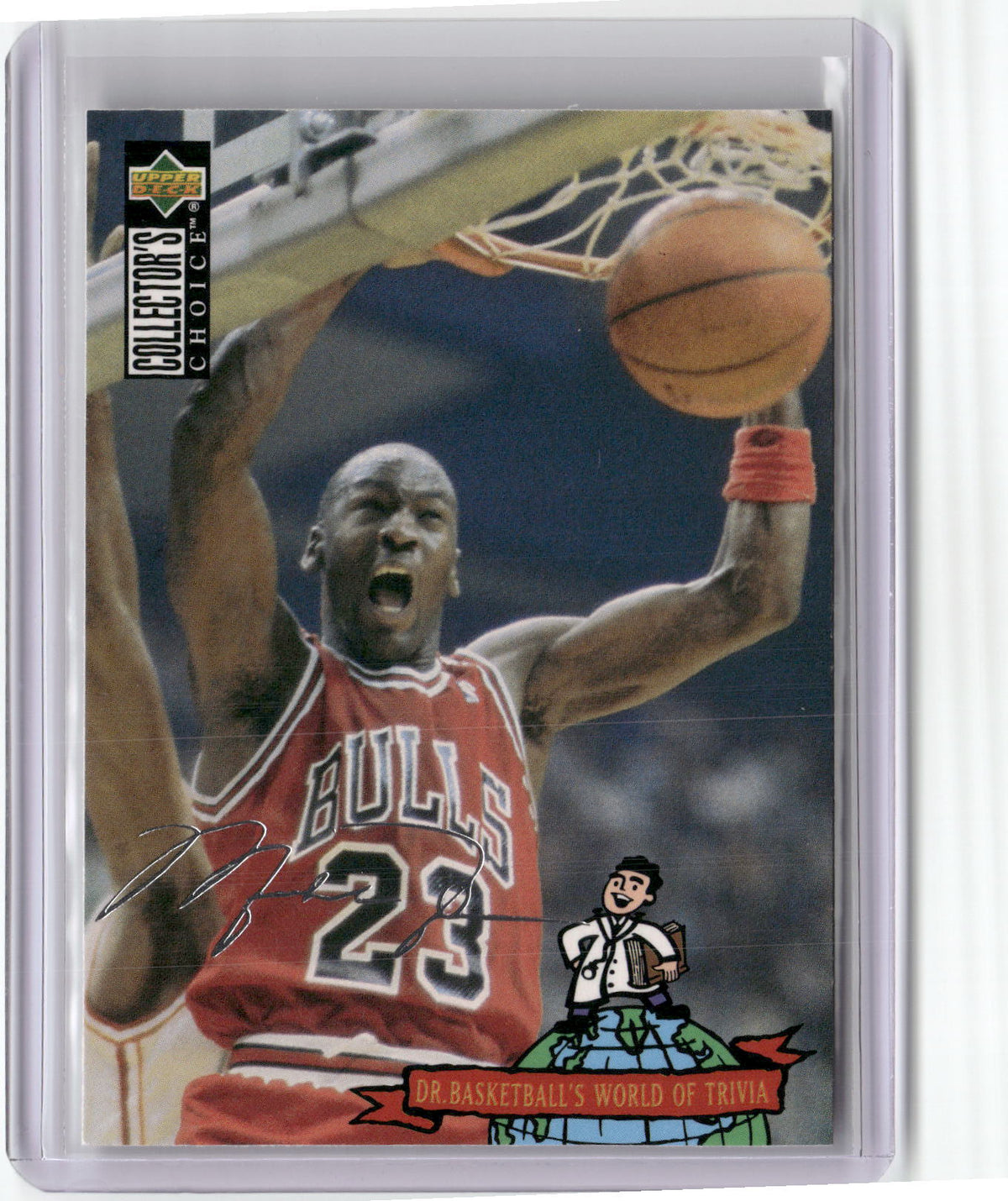 1994-95 Collector's Choice #402 Michael Jordan Silver Signature