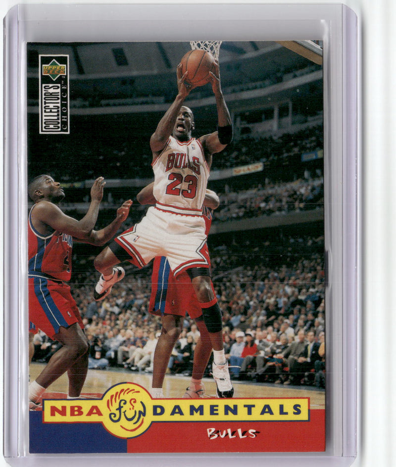 1996-97 Collector's Choice #195 Michael Jordan-1
