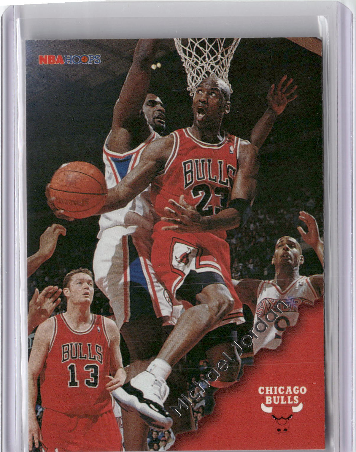 1996-97 Hoops #20 Michael Jordan Silver