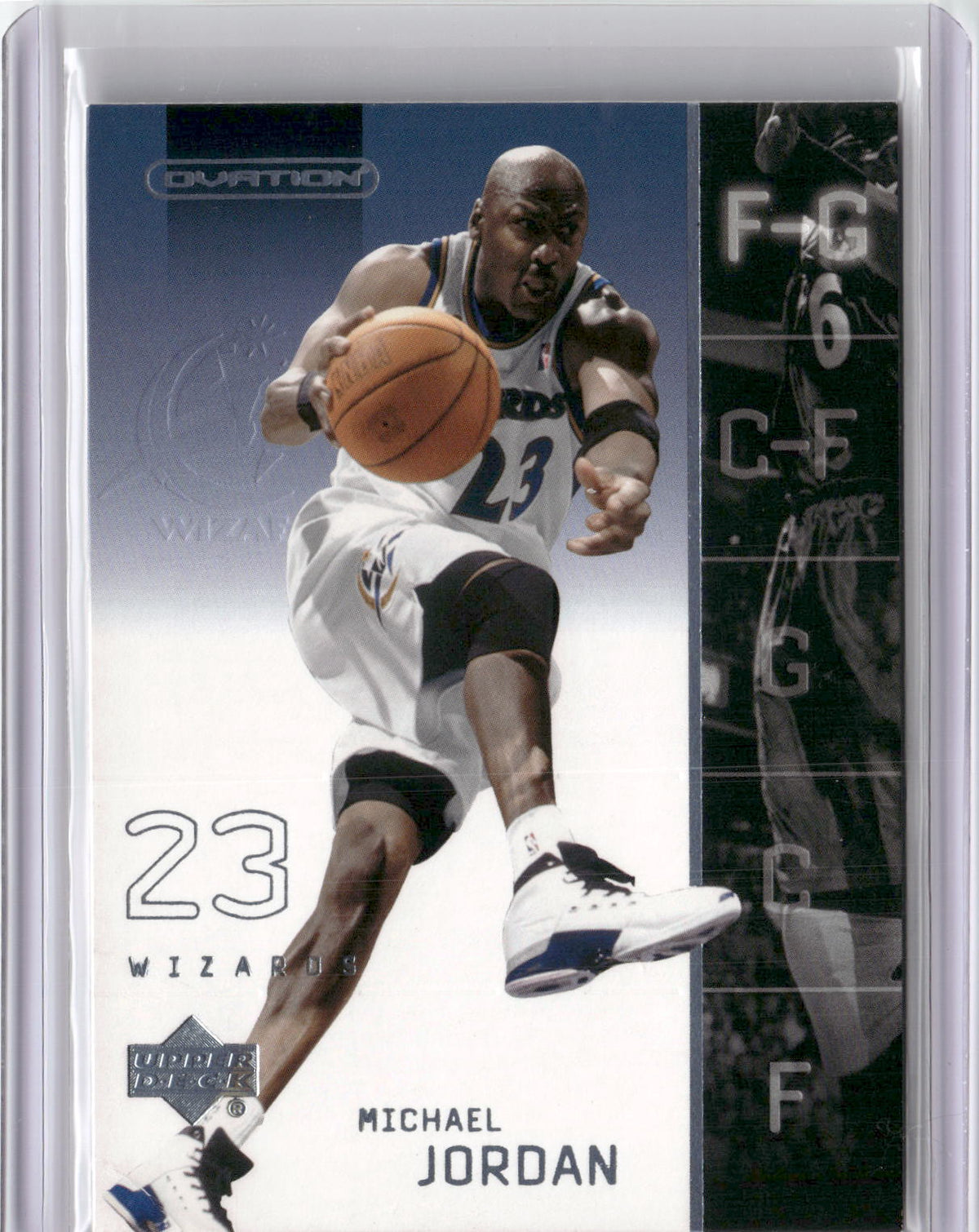 2002-03 Upper Deck Ovation #87 Michael Jordan