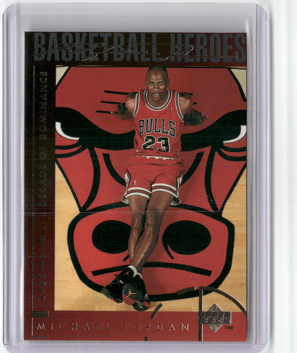 1994-95 Upper Deck #44 Michael Jordan Basketball Heroes: Michael Jordan-1