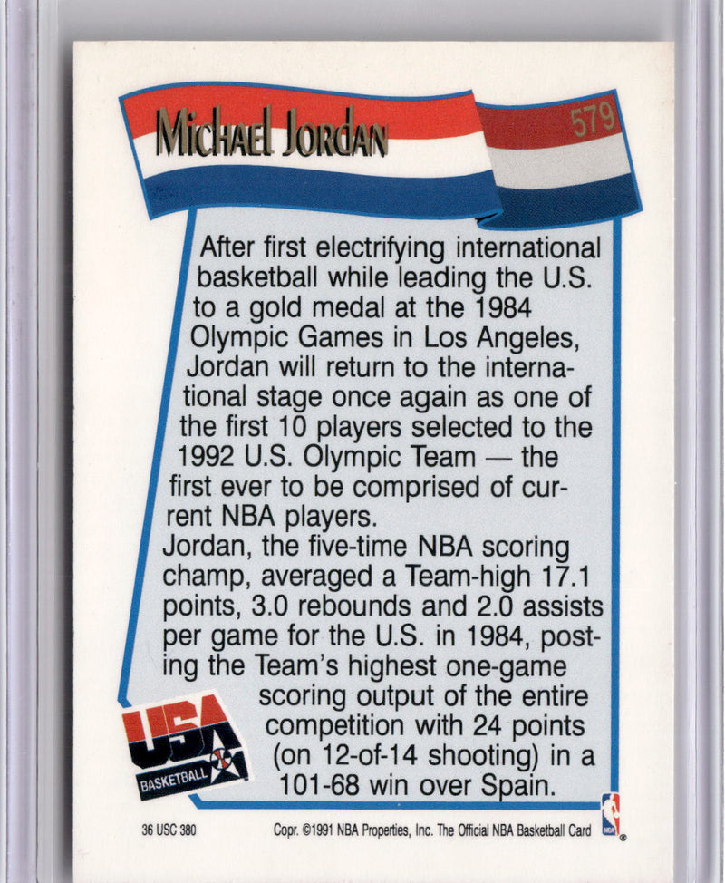 1991-92 Hoops #579 Michael Jordan-2