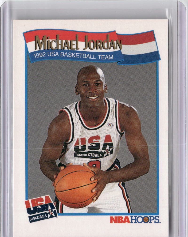 1991-92 Hoops #579 Michael Jordan-1