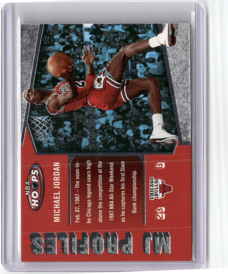 2005-06 Hoops #MJ-7 Michael Jordan MJ Profiles-1
