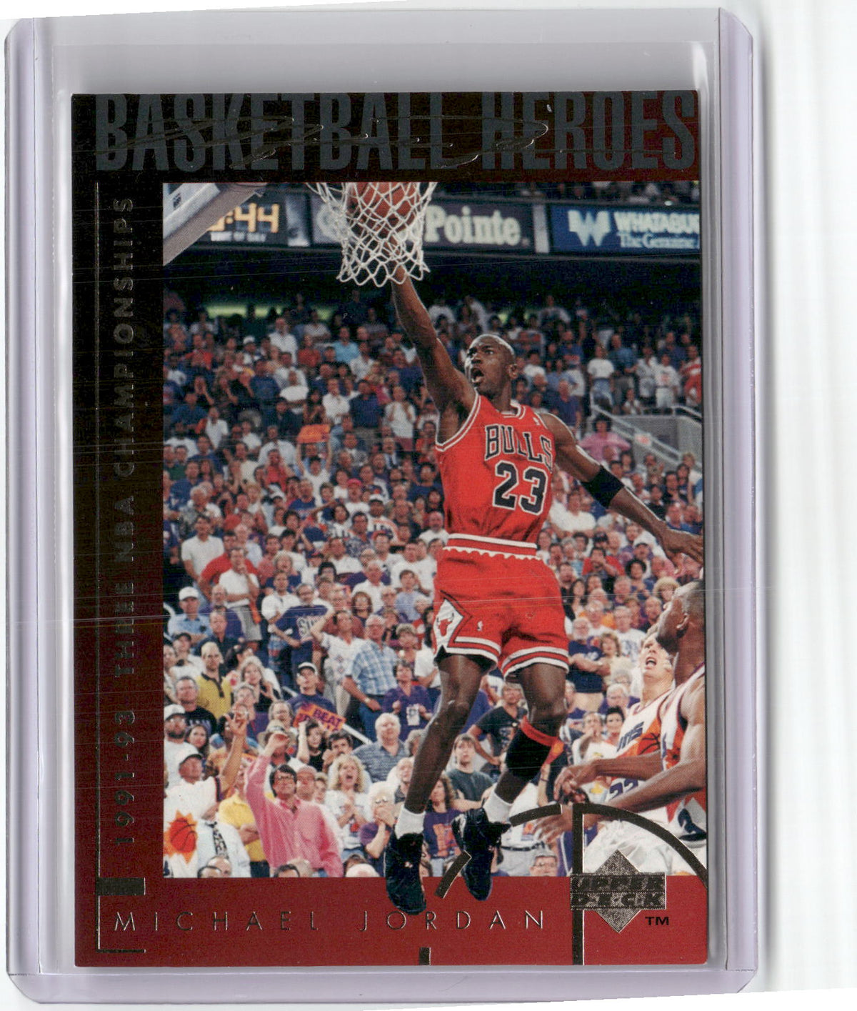 1994-95 Upper Deck #43 Michael Jordan Basketball Heroes: Michael Jordan