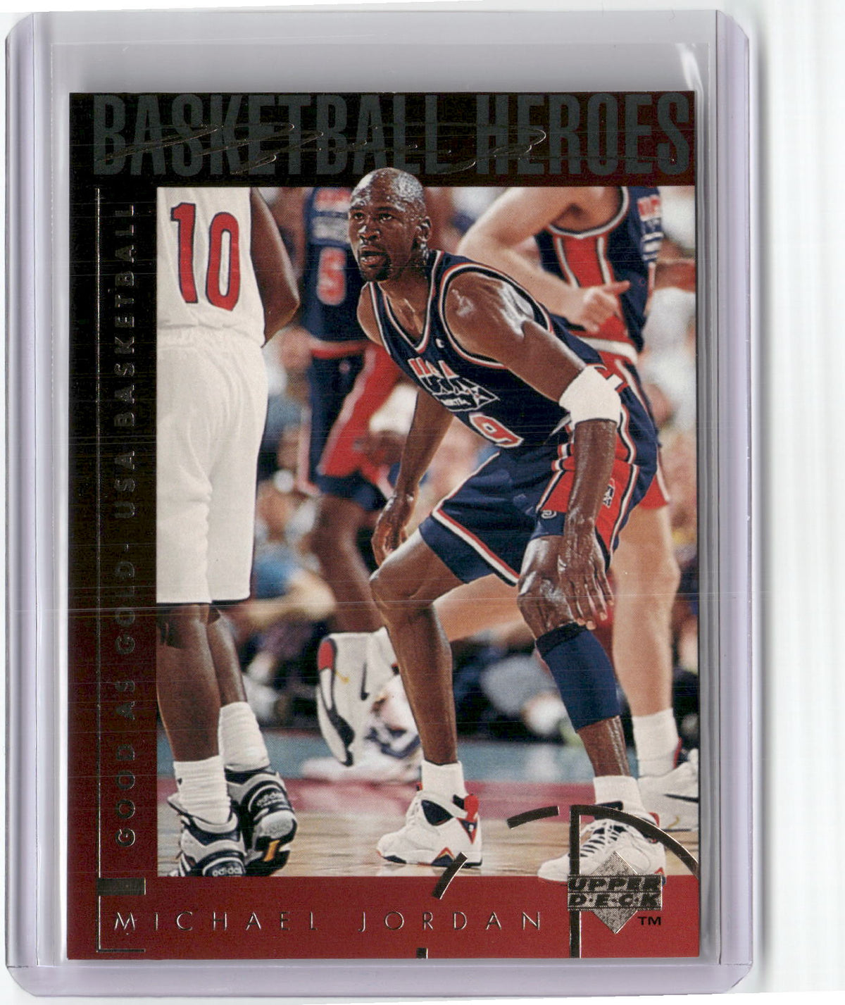 1994-95 Upper Deck #42 Michael Jordan Basketball Heroes: Michael Jordan