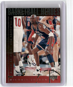 1994-95 Upper Deck #42 Michael Jordan Basketball Heroes: Michael Jordan-1