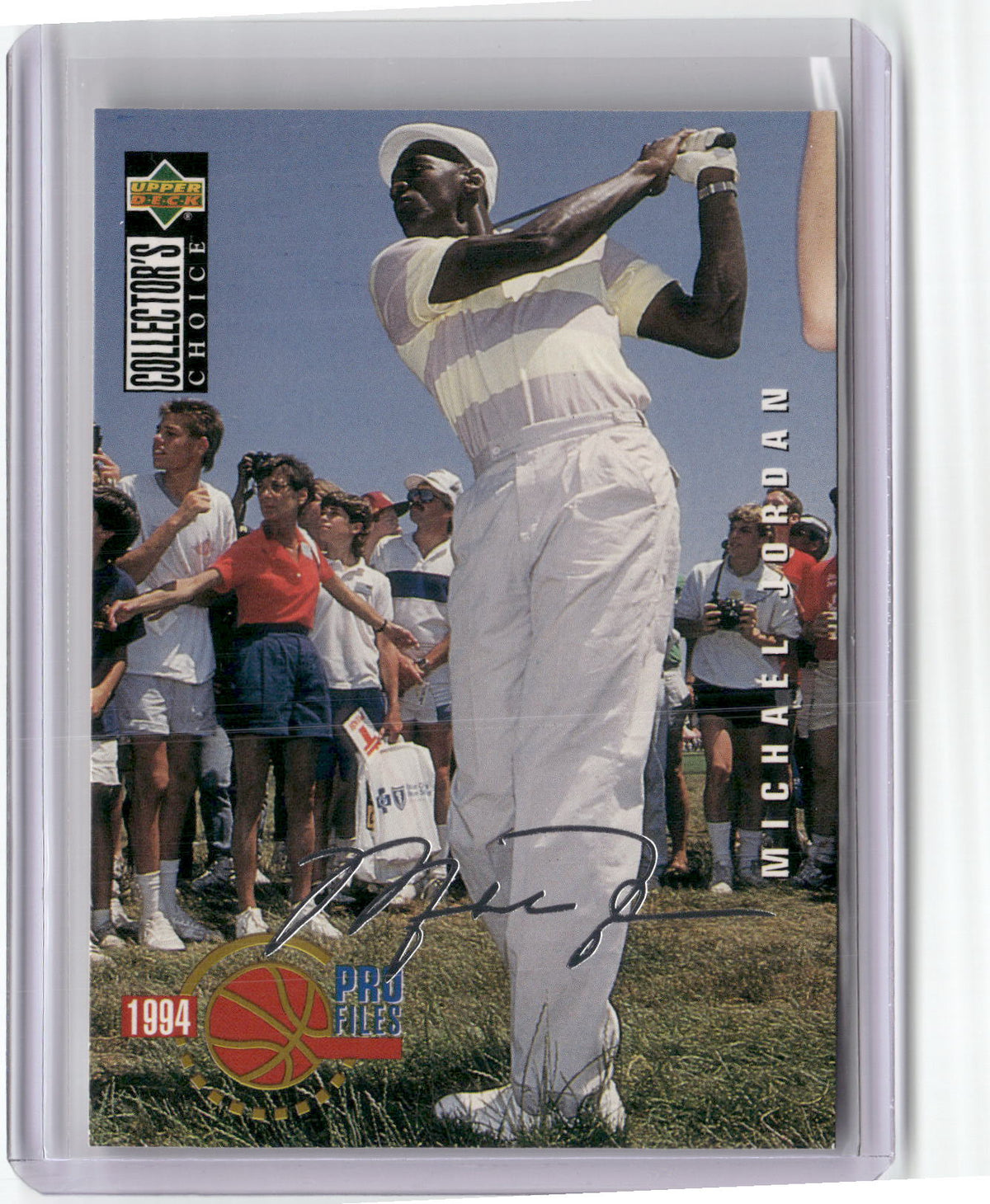 1994-95 Collector's Choice #204 Michael Jordan Silver Signature