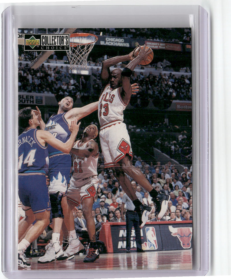 1997-98 Collector's Choice #390 Michael Jordan-1