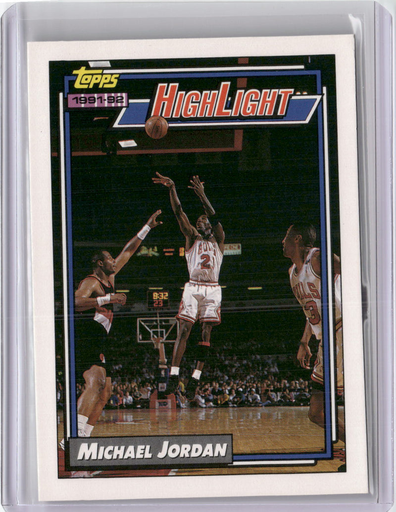 1992-93 Topps #3 Michael Jordan-1