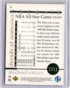 1994 Upper Deck Jordan Rare Air #J4 Michael Jordan Decade of Dominance-2