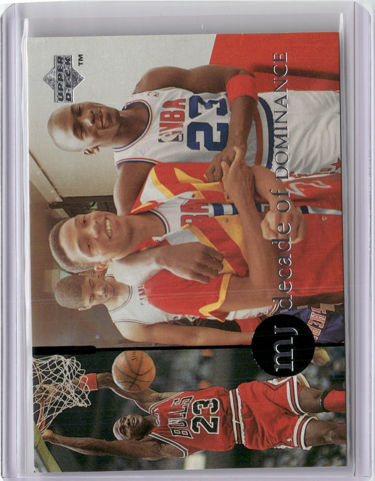 1994 Upper Deck Jordan Rare Air #J4 Michael Jordan Decade of Dominance-1