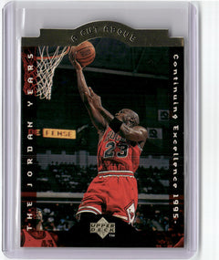 1996-97 Collector's Choice #CA10 Michael Jordan A Cut Above: The Jordan Years-1