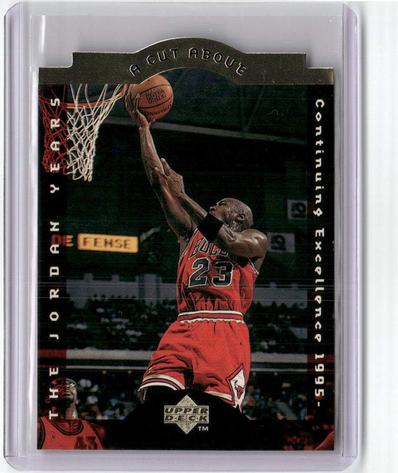 1996-97 Collector's Choice #CA10 Michael Jordan A Cut Above: The Jordan Years-1