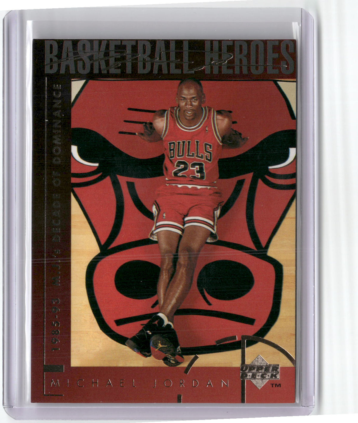 1994-95 Upper Deck #44 Michael Jordan Basketball Heroes: Michael Jordan