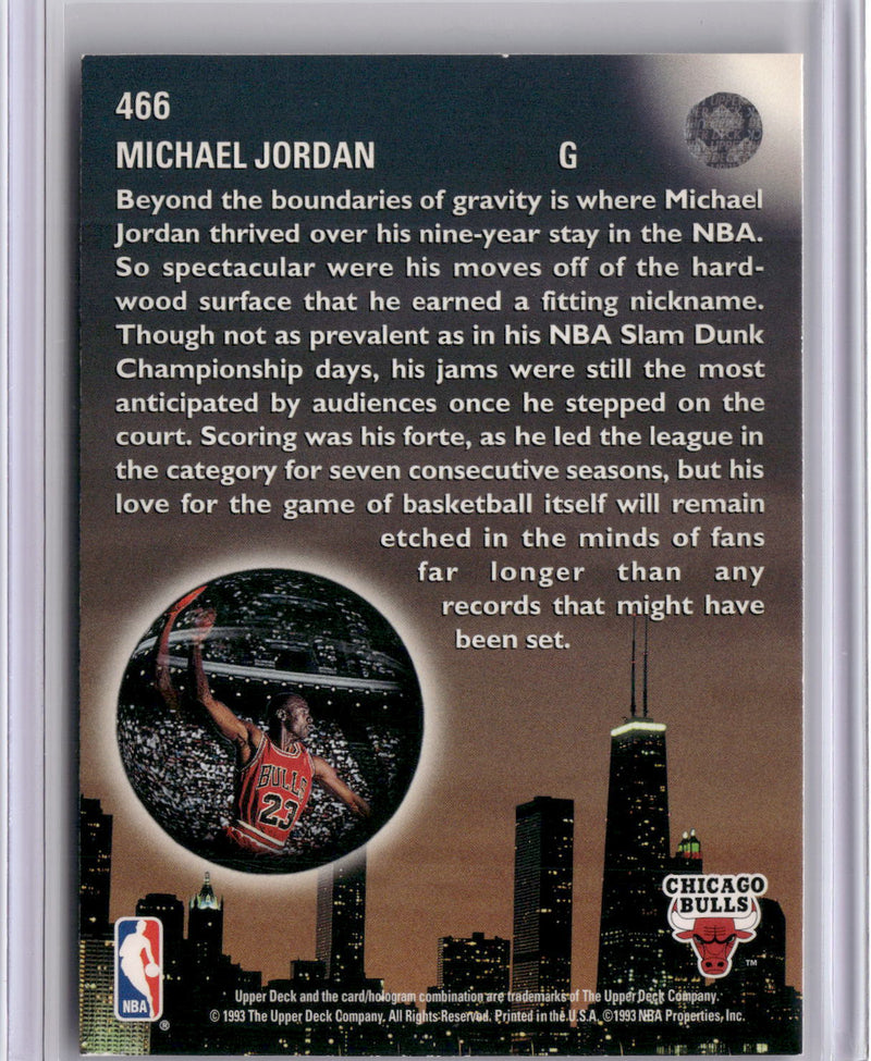 1993-94 Upper Deck #466 Michael Jordan-2