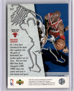 1995-96 Upper Deck #352 Michael Jordan-2