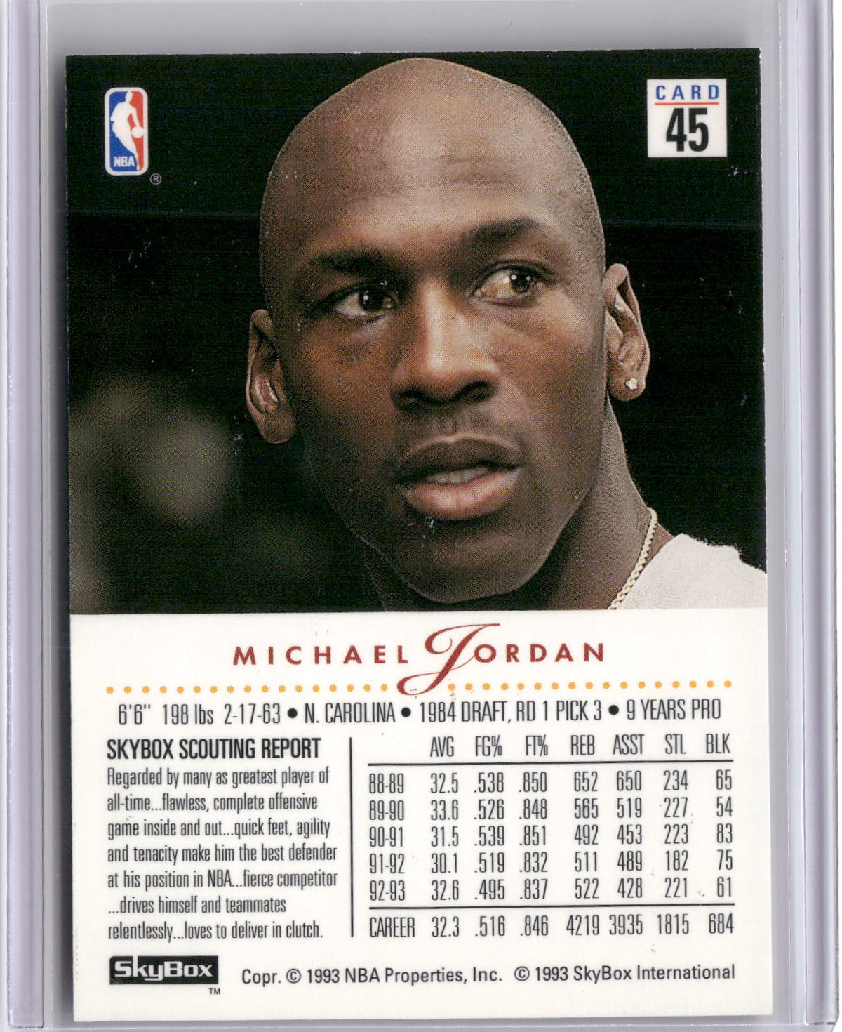 1993-94 SkyBox Premium #NNO Michael Jordan Promos