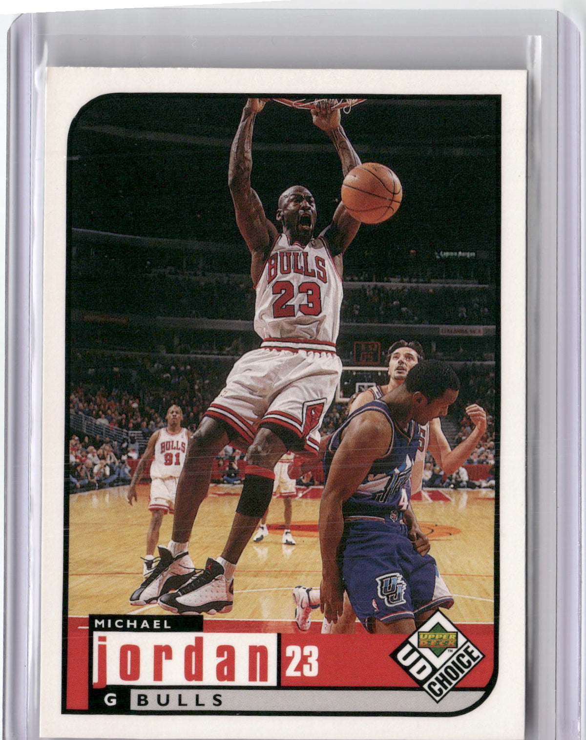 1998-99 UD Choice #23 Michael Jordan