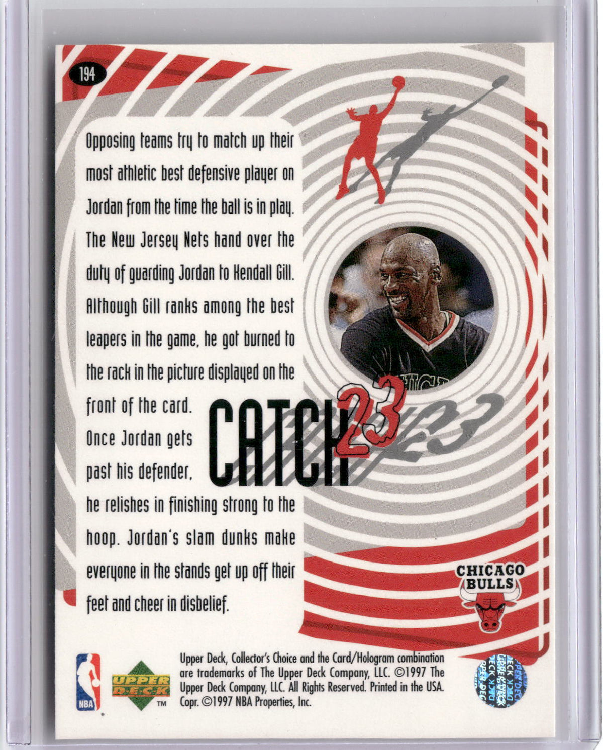 1997-98 Collector's Choice European #194 Michael Jordan-2