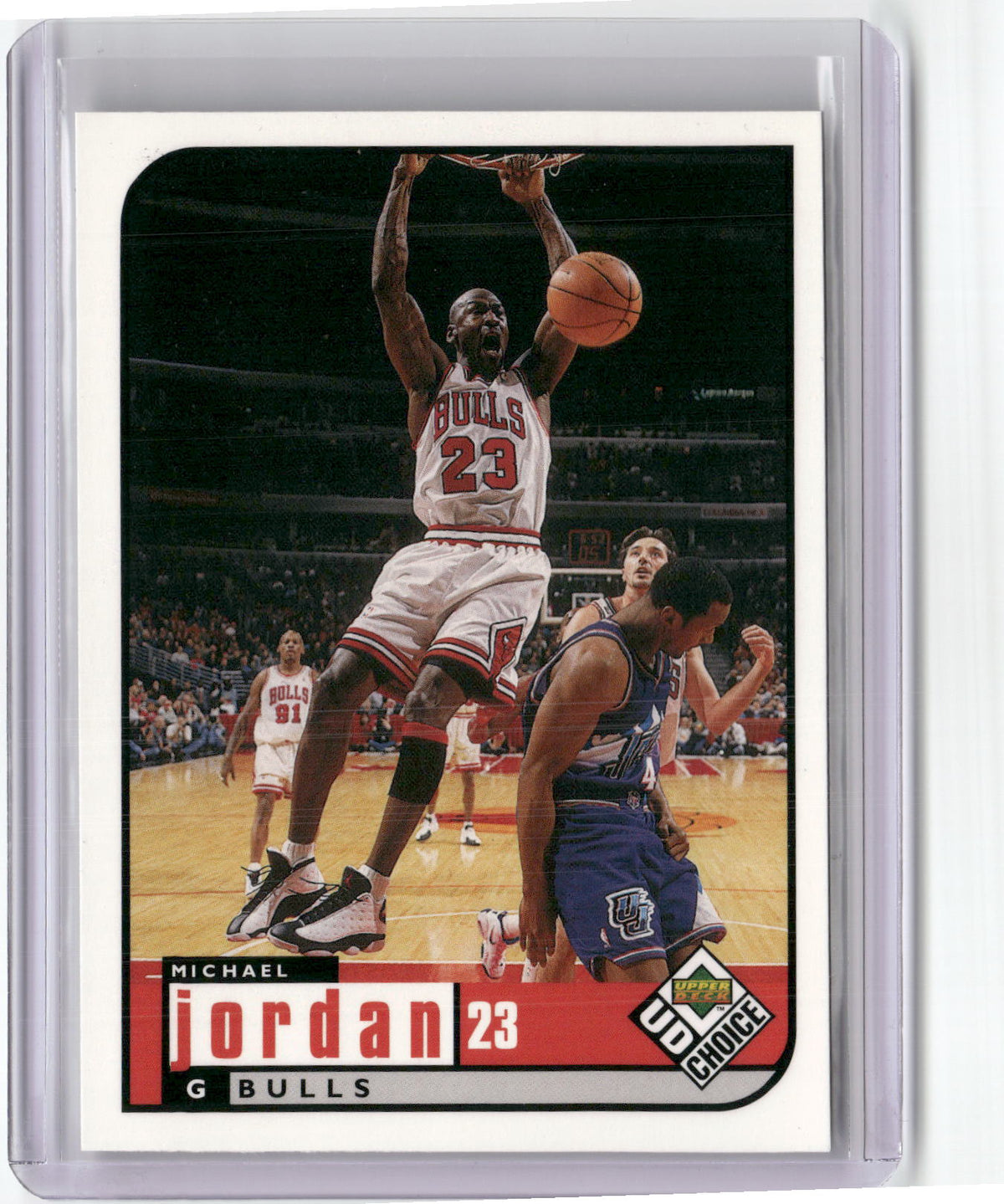 1998-99 UD Choice #23 Michael Jordan