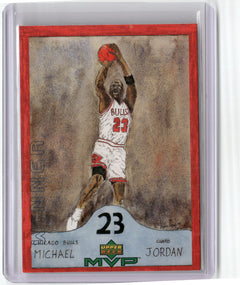 1999-00 Upper Deck MVP #W29 Michael Jordan Draw Your Own Trading Card Winner-1