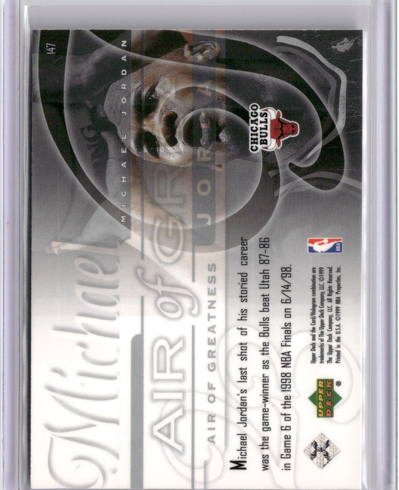 1999-00 Upper Deck #147 Michael Jordan-2