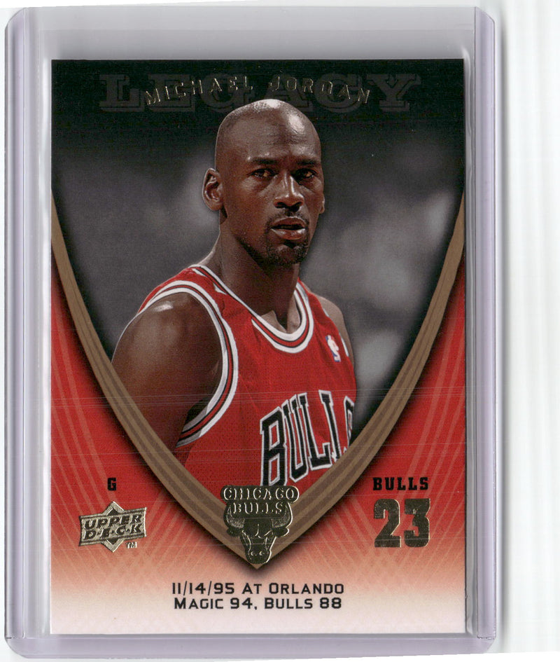 2008-09 Upper Deck Michael Jordan Legacy Collection #690 Michael Jordan-1