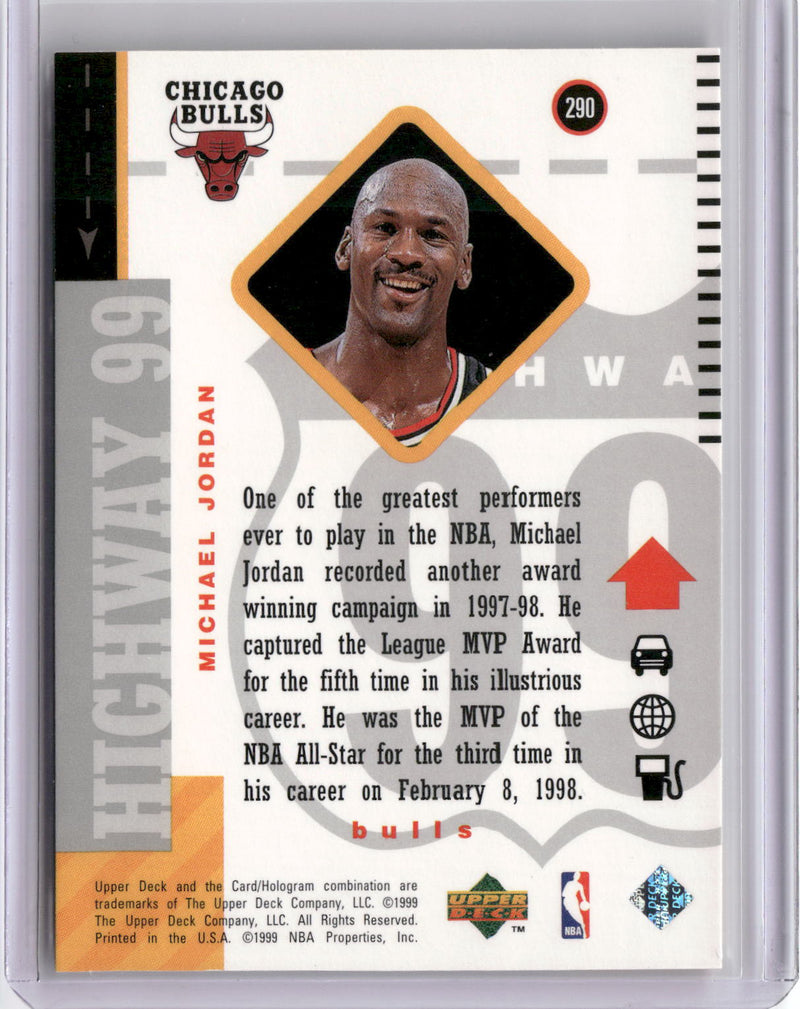 1998-99 Upper Deck #290 Michael Jordan-2