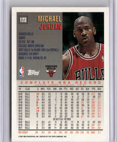 1997-98 Topps #123 Michael Jordan-2